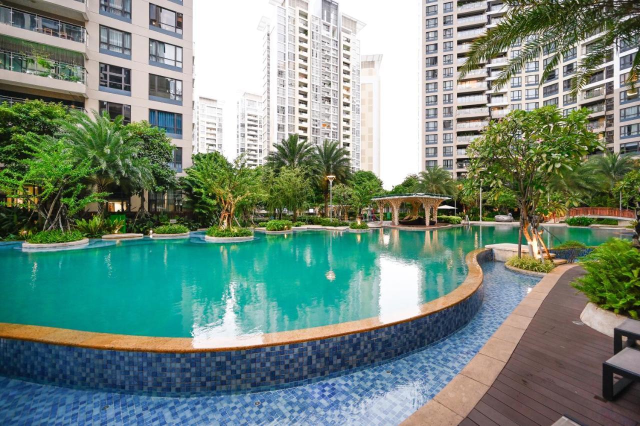 Estella Heights Saigon City View 2Br Apartment & Pool, Ho Chi Minh-stad Buitenkant foto