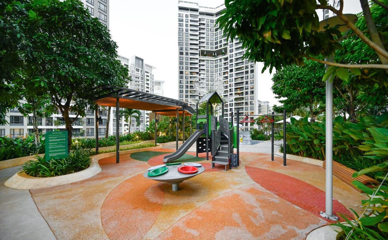 Estella Heights Saigon City View 2Br Apartment & Pool, Ho Chi Minh-stad Buitenkant foto